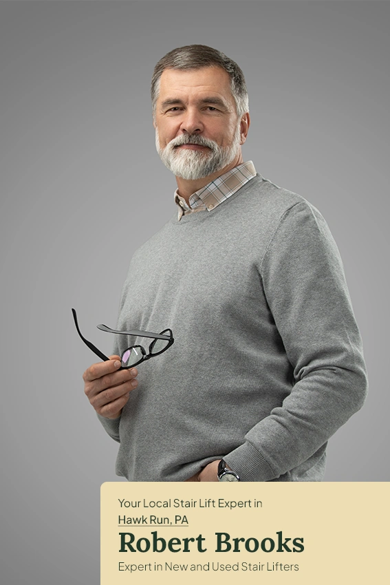 Portrait of Robert Brooks - local StairLifter USA consultant in Hawk Run (Clearfield County)